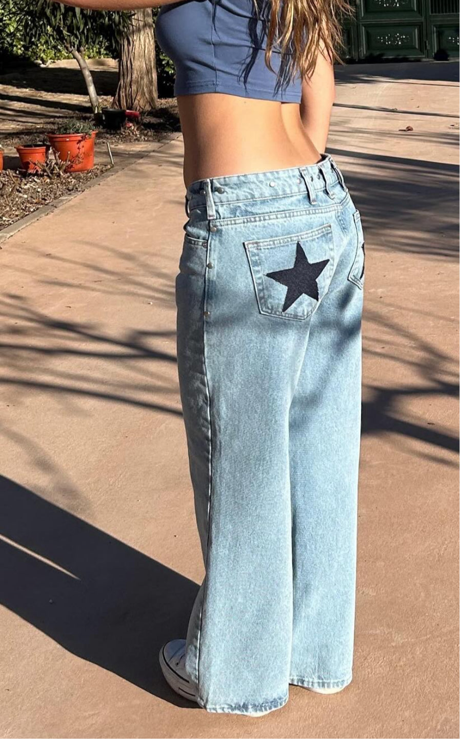 Jeans star tachuelas