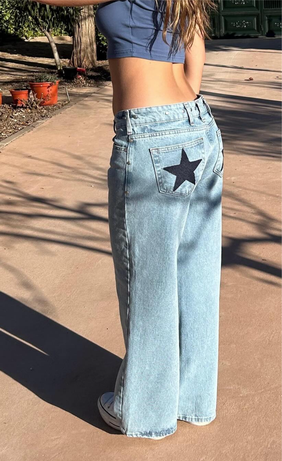 Jeans star tachuelas