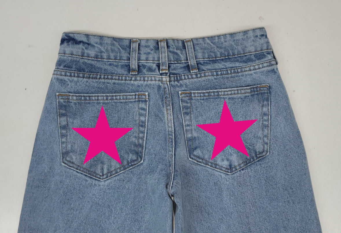 Jeans star tachuelas