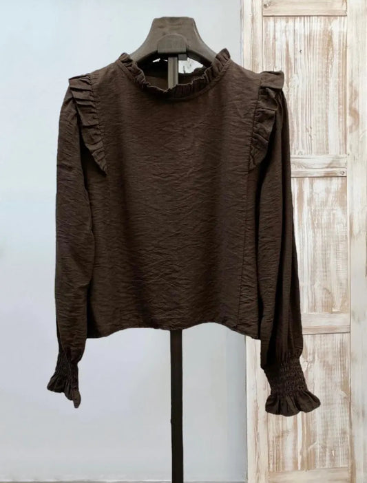 Blusa volantes